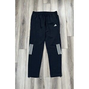 Adidas Aeroready OTR Astro PT Black Running Sweatpants Ankle Zip Mens Large NWT